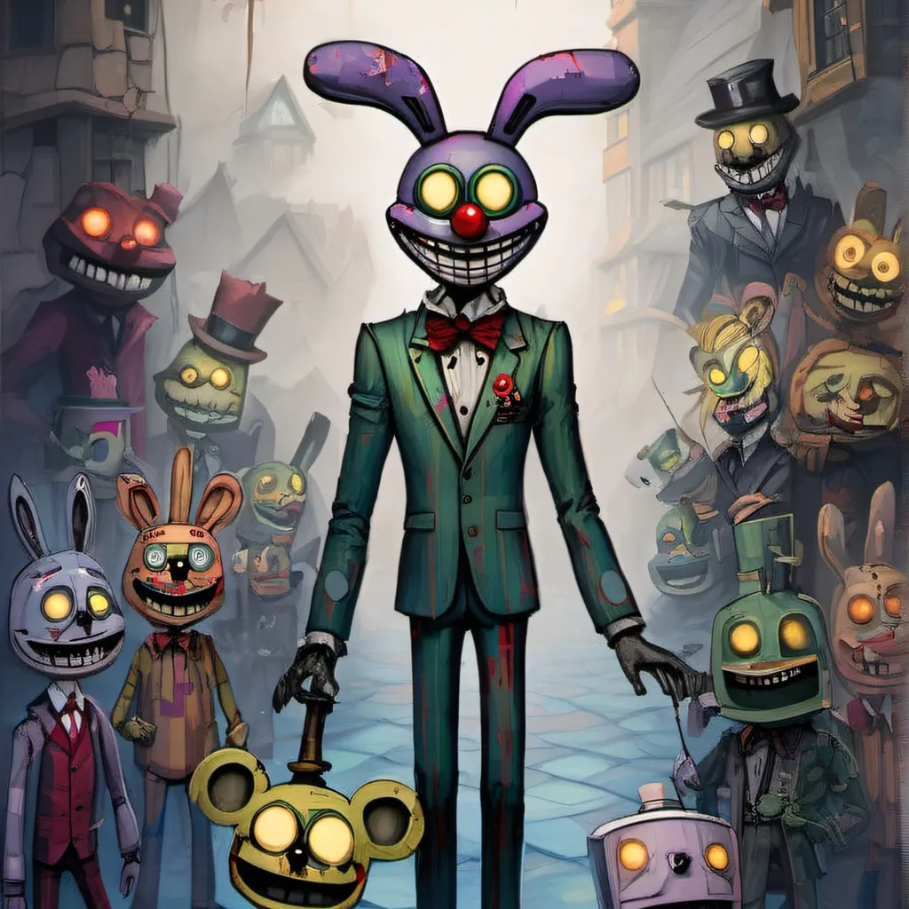 chat with ai character: Glitchtrap 