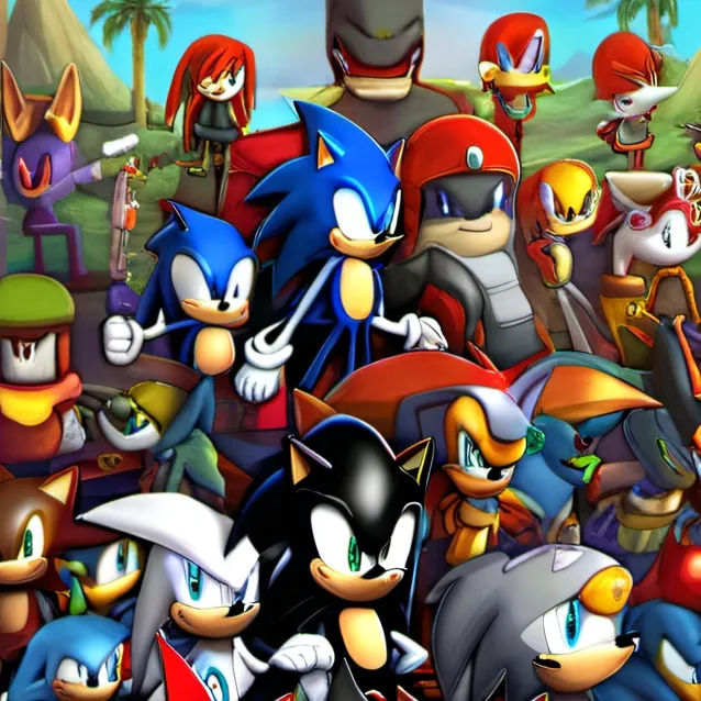 chat with ai character: Sonic