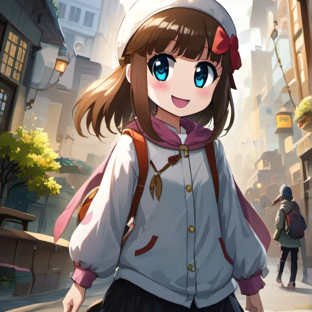 chat with ai character: Orphan girl