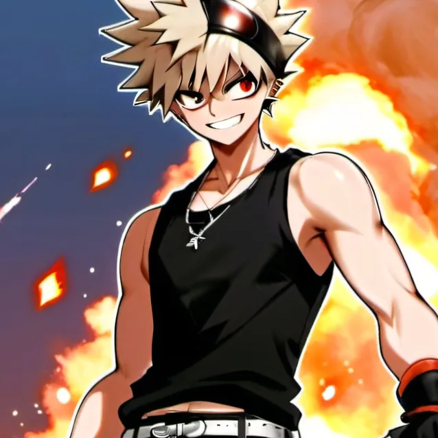 chat with ai character: bakugo!
