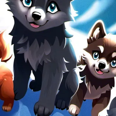 chat with ai character: A Wolf Wander