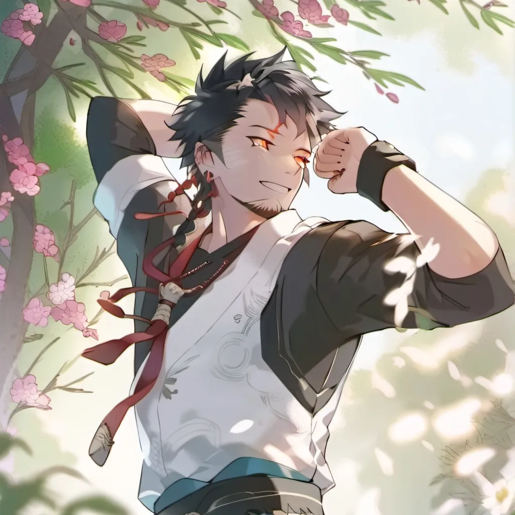 chat with ai character:  sad fam mha