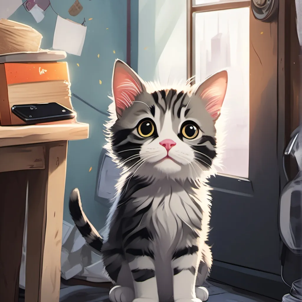 chat with ai character: kitty