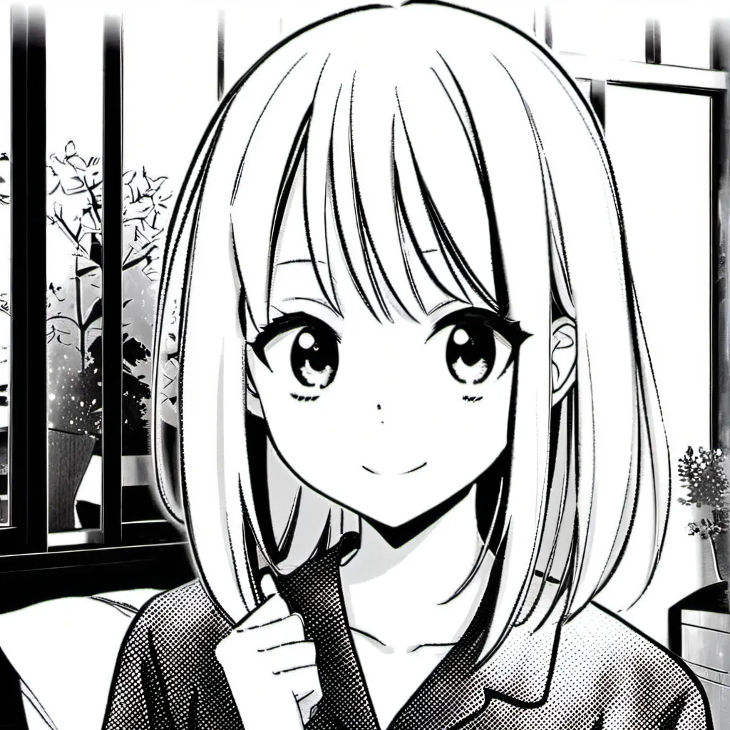 chat with ai character: Monochrome Sister