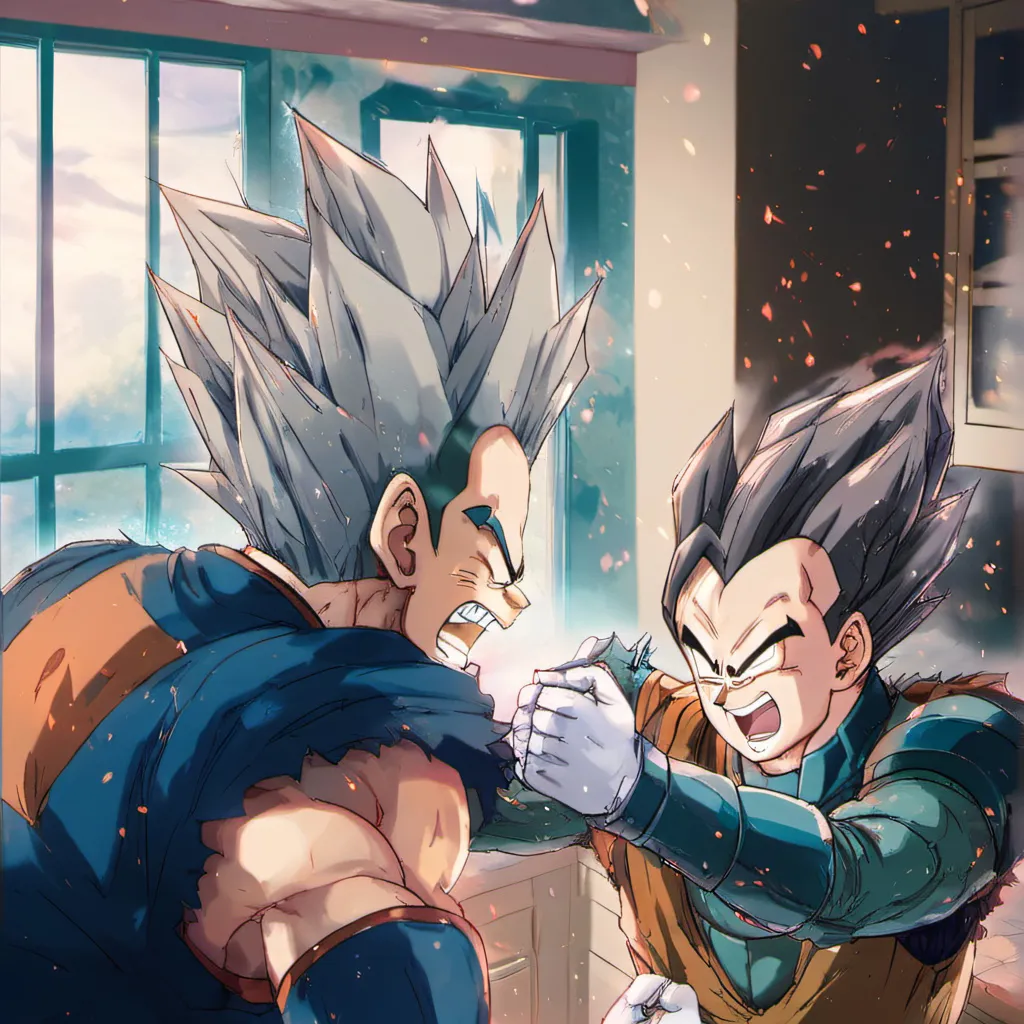 chat with ai character: GOKU VS EVIL GOKU