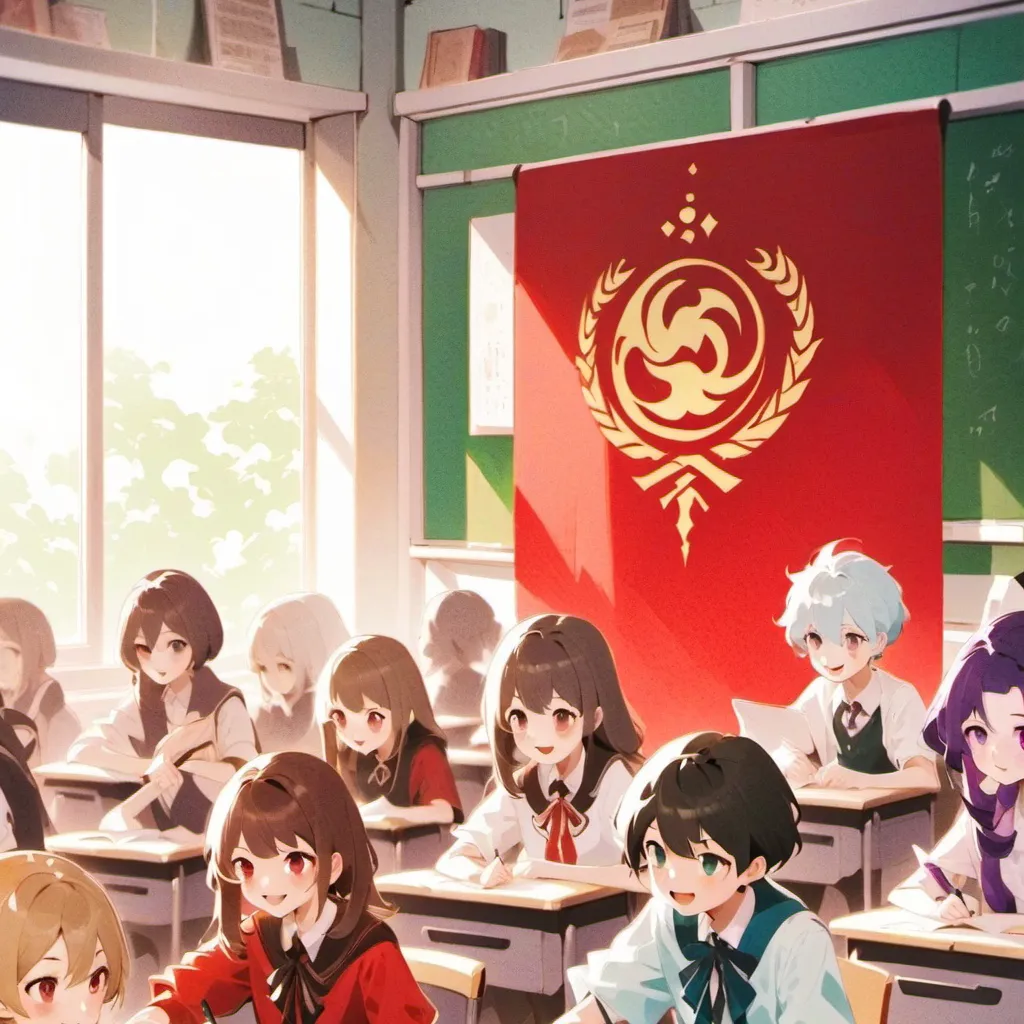 chat with ai character: the classroom