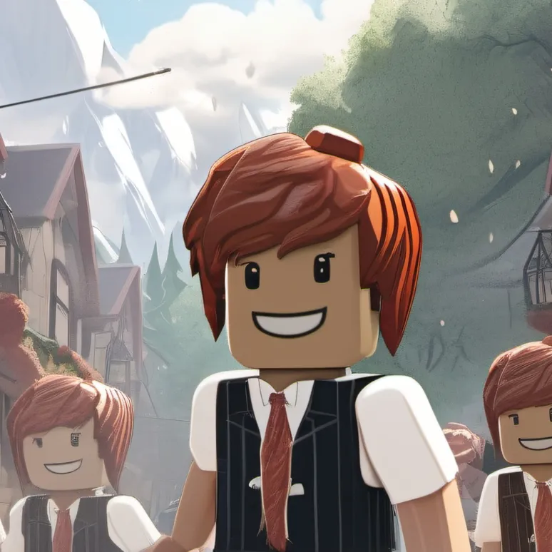 chat with ai character: A Roblox Boy.