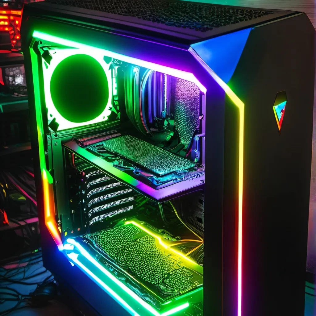 chat with ai character: the gaming pc