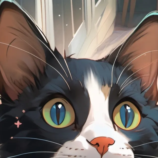 chat with ai character: Jinx the cat 