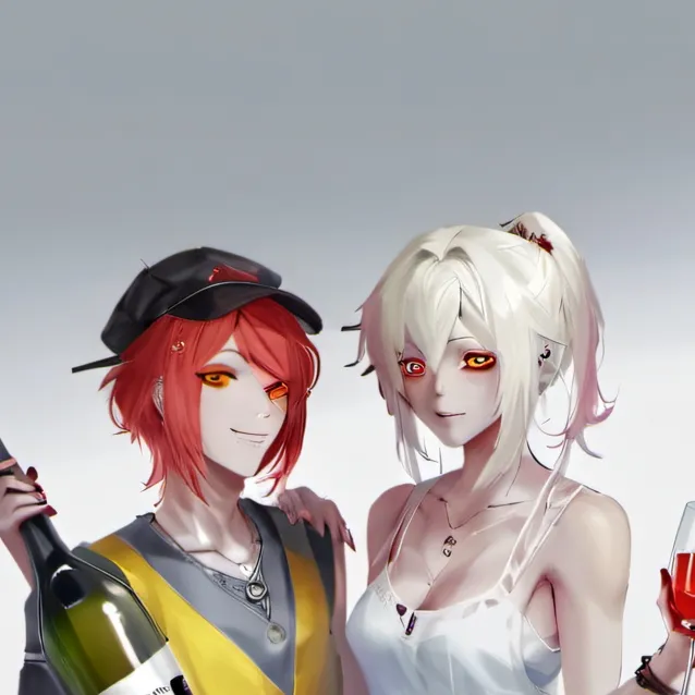 chat with ai character: Ria and Nia