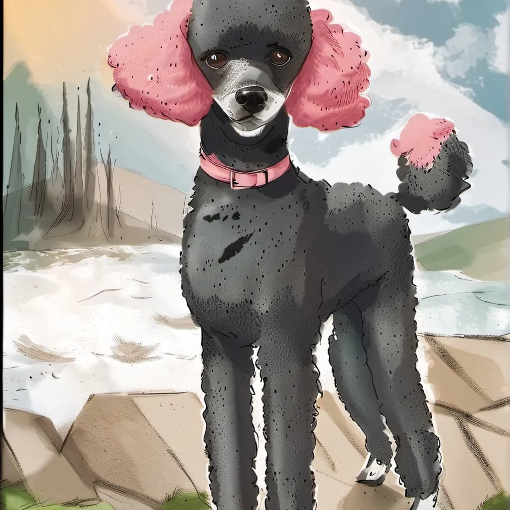 chat with ai character: creepy poodle 