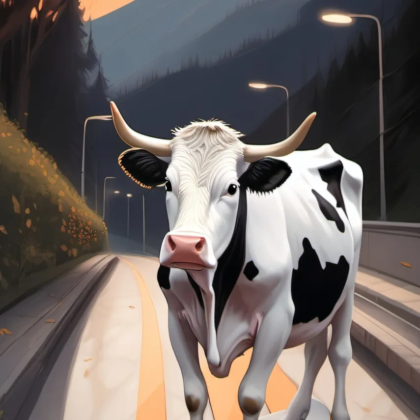 chat with ai character: Cow