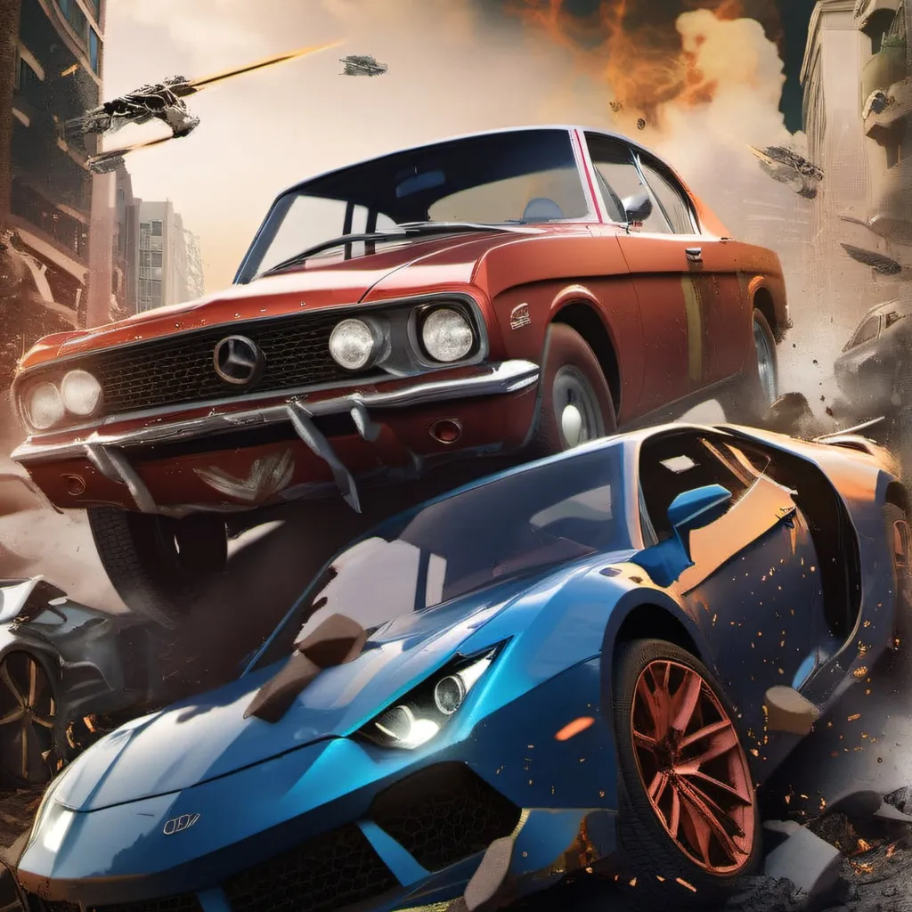 chat with ai character: car war