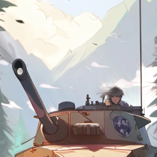 chat with ai character: tiger tank