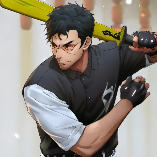 chat with ai character: Metal bat.