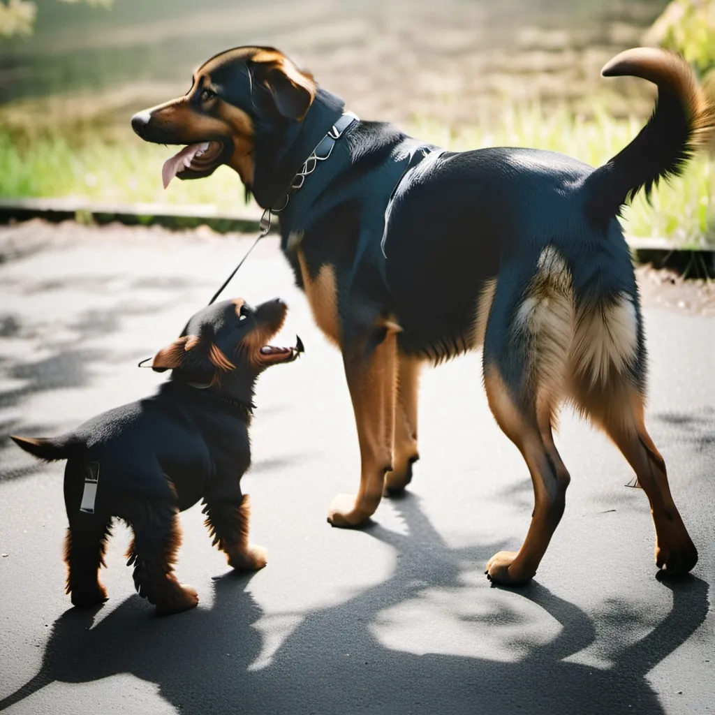 chat with ai character: puppy and dog