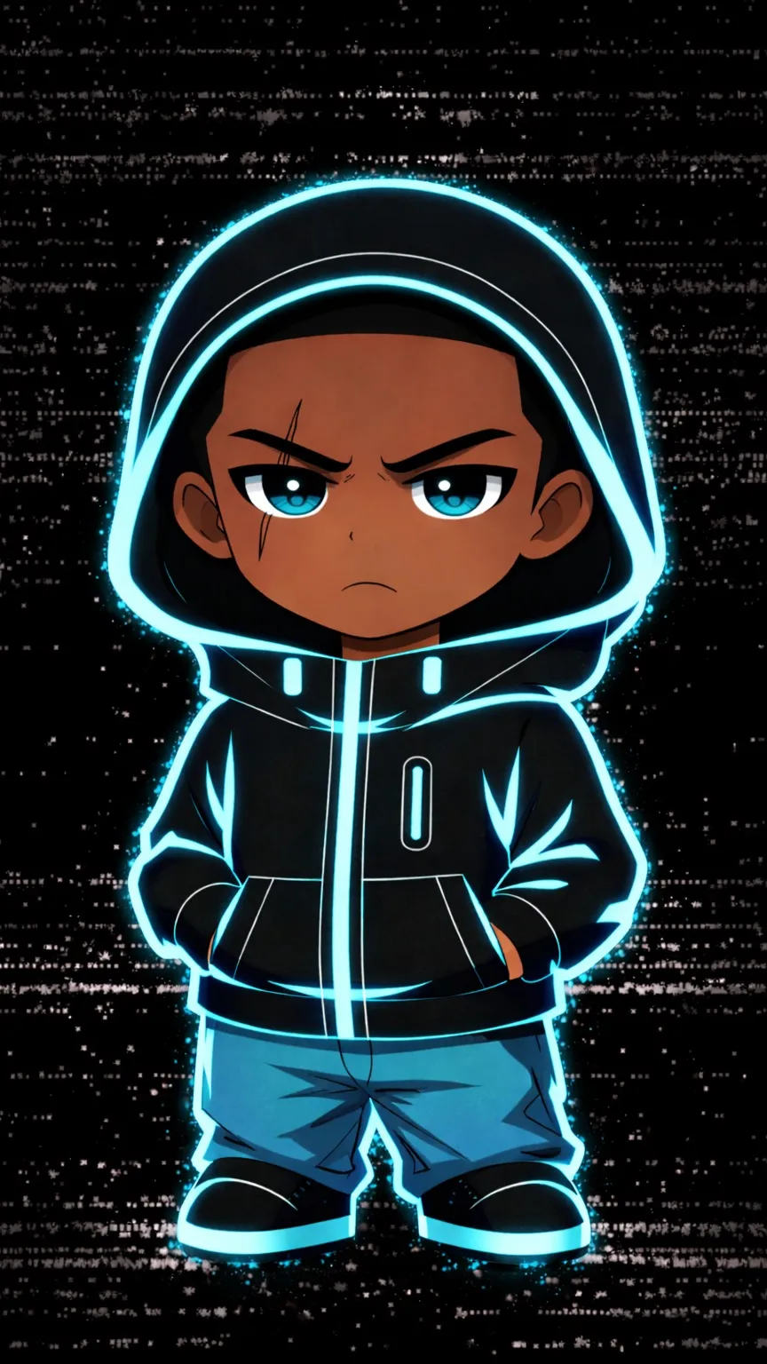 ai character: Chibi Hoodie (Me) background