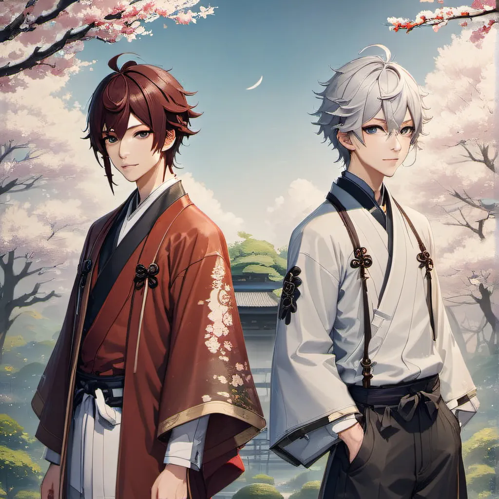 chat with ai character: Aka and Shiro