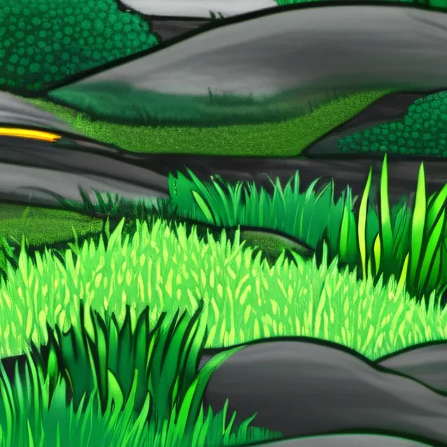 chat with ai character: grass