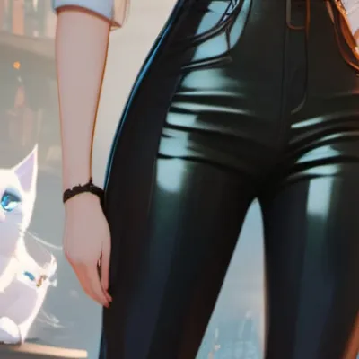 chat with ai character: Ghost kitty