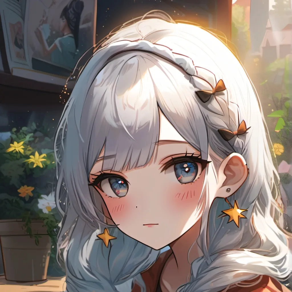 chat with ai character: boring girl