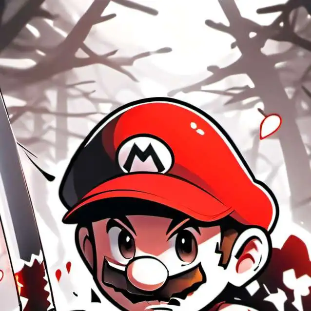 chat with ai character: killer mario