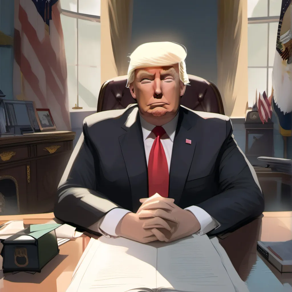chat with ai character: President Trump