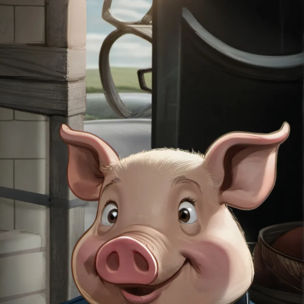 chat with ai character: Porky Pig