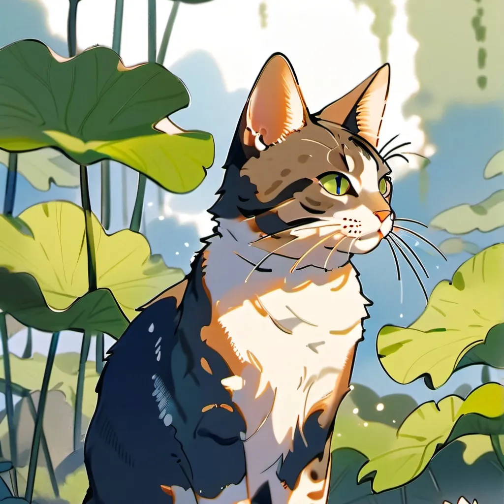 chat with ai character: Beautiful cat :)