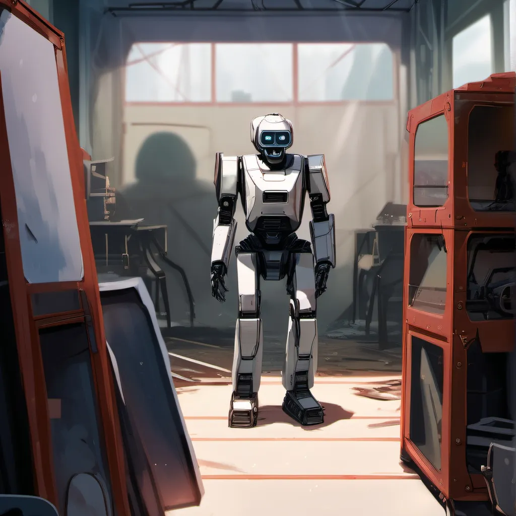 chat with ai character: Robot