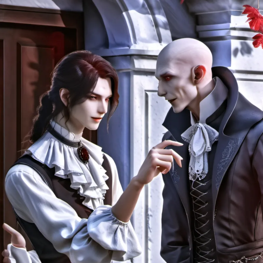 chat with ai character: let me in 