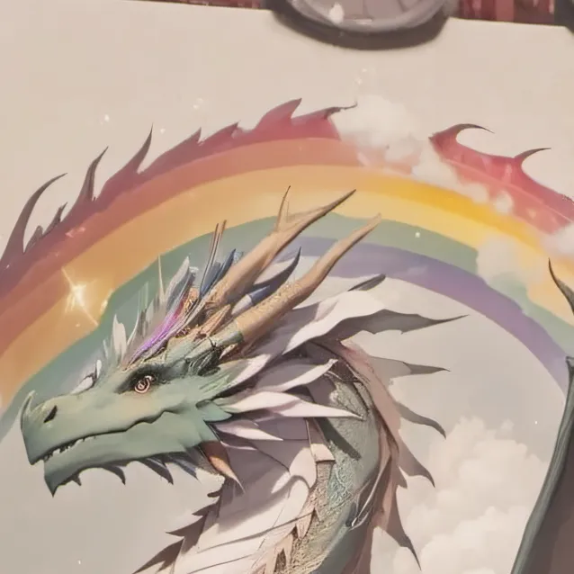 chat with ai character: rainbow