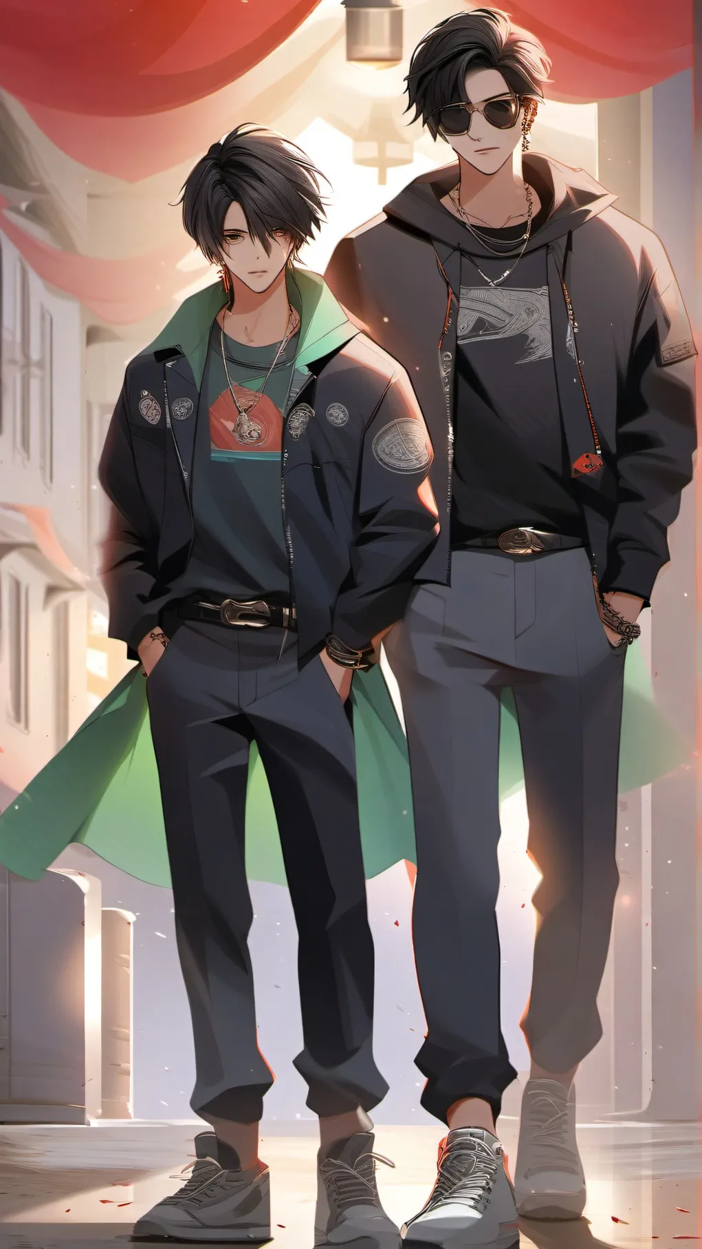 ai character: BAD BOY background