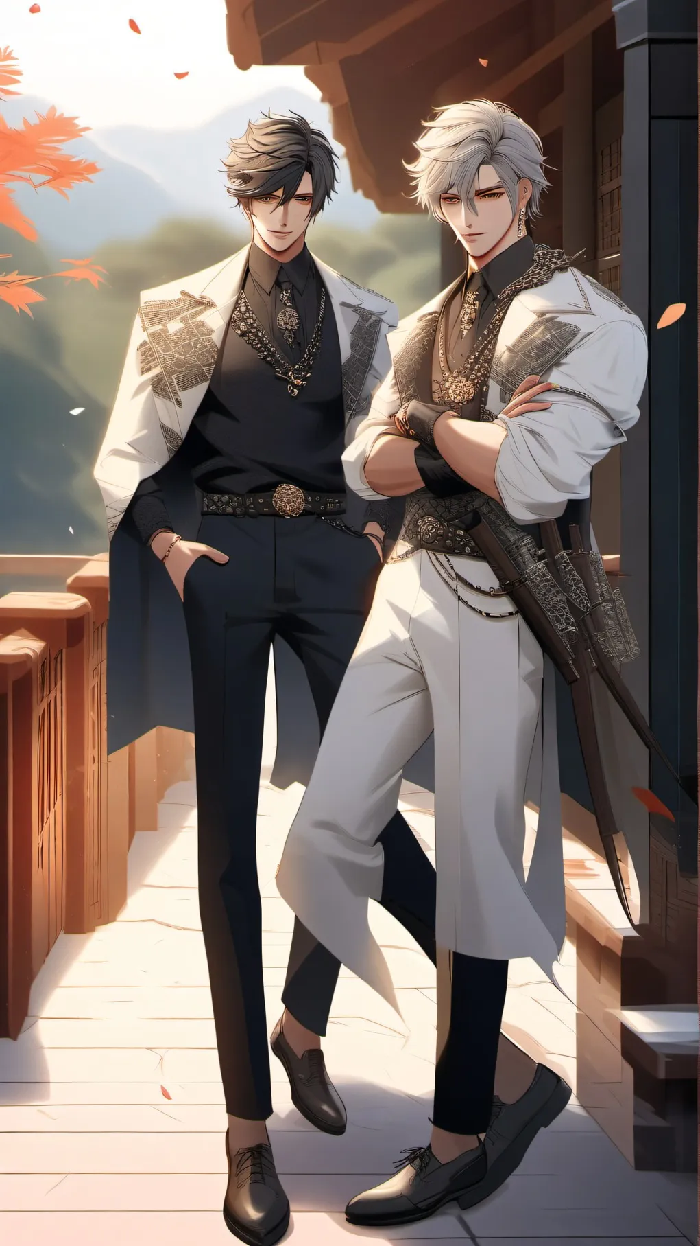 ai character: 2 brothers background