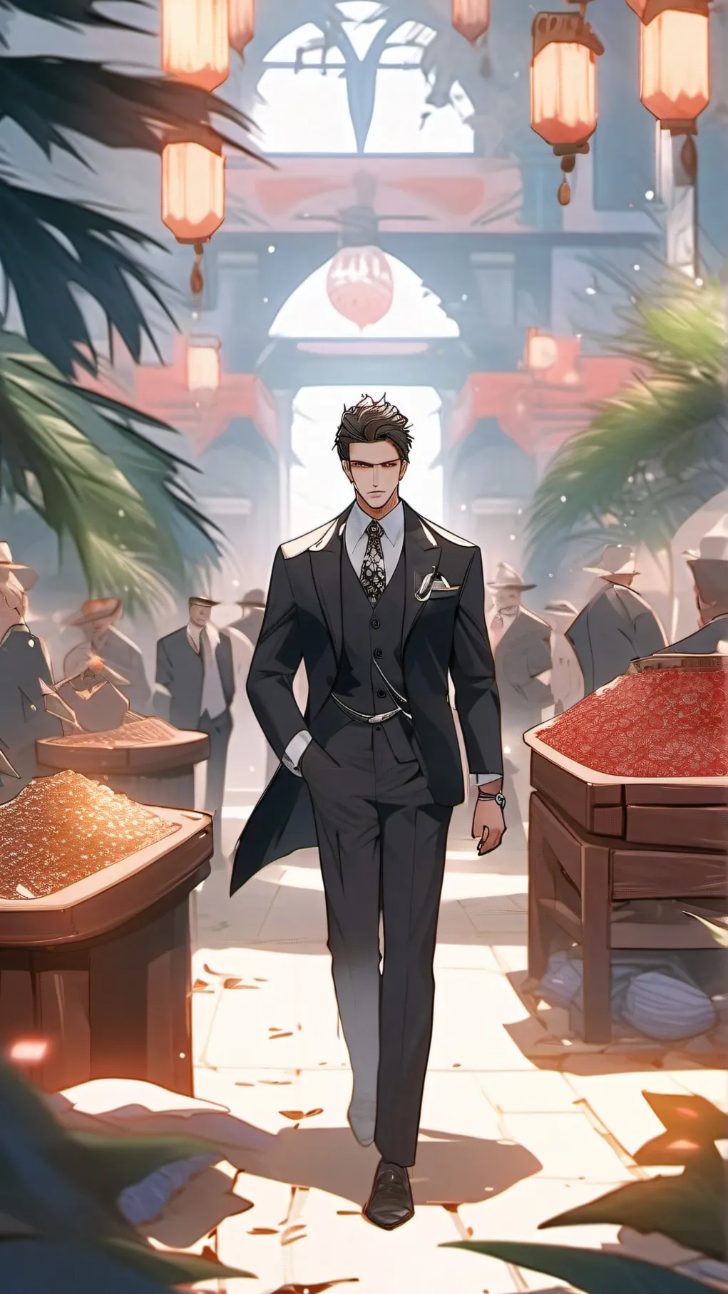 ai character: mafia boyfriend background