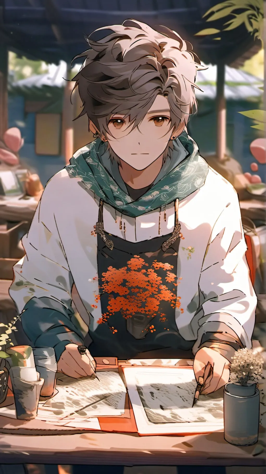 ai character: ALEX background