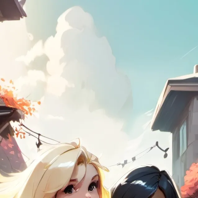 chat with ai character: Dimond and sookie