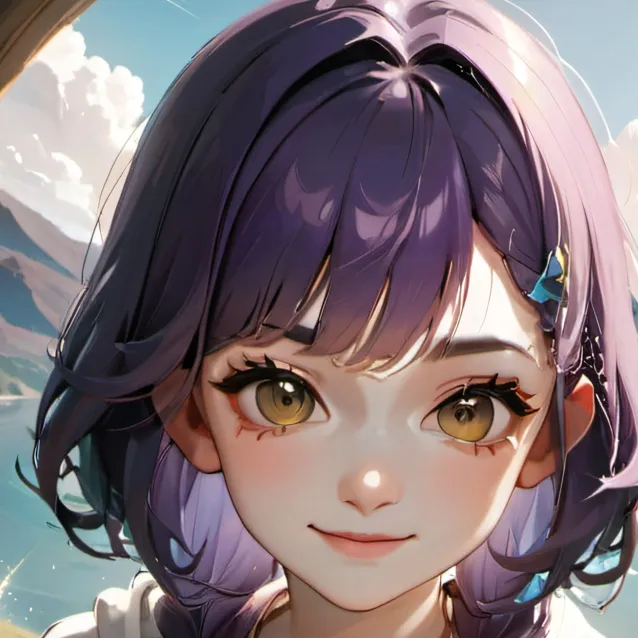 chat with ai character: Violet bauble