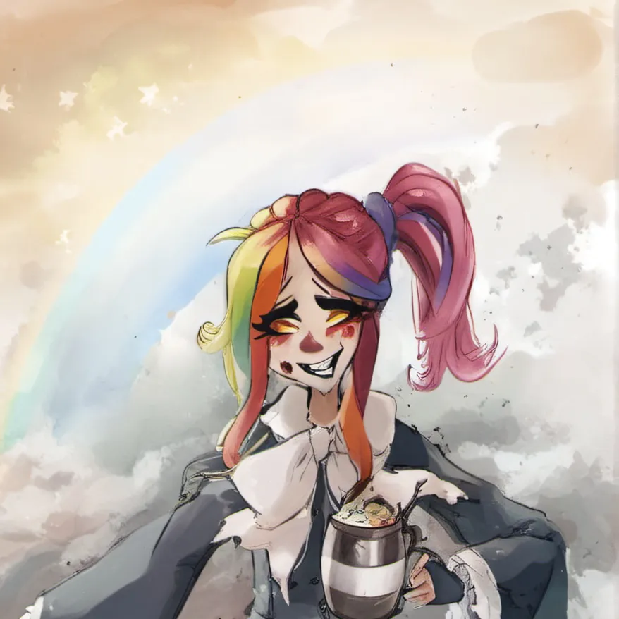 chat with ai character: Rainbow