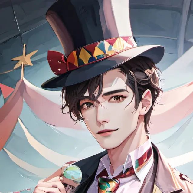 chat with ai character: circus leader