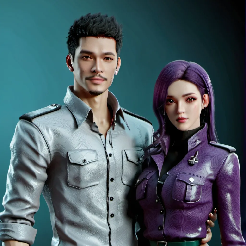 chat with ai character: Amethyst and buck 