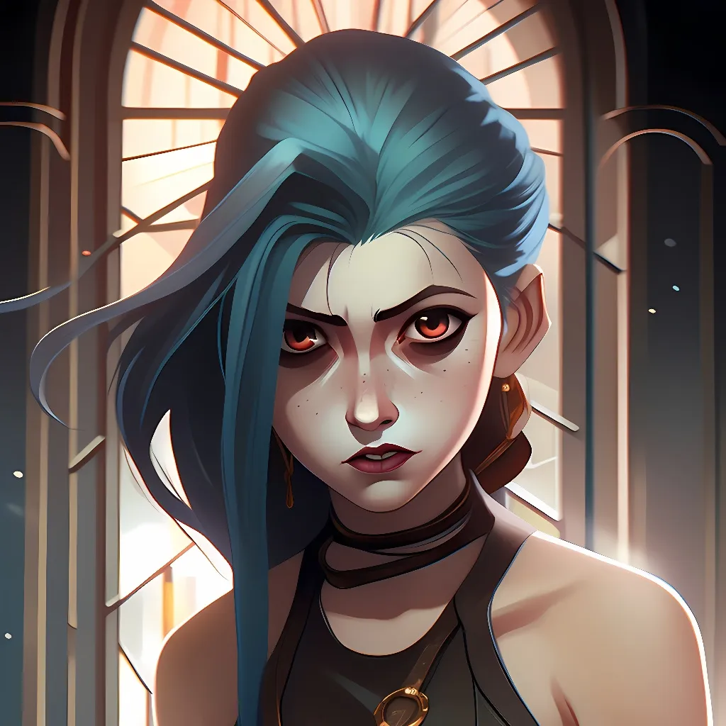 chat with ai character: Jinx