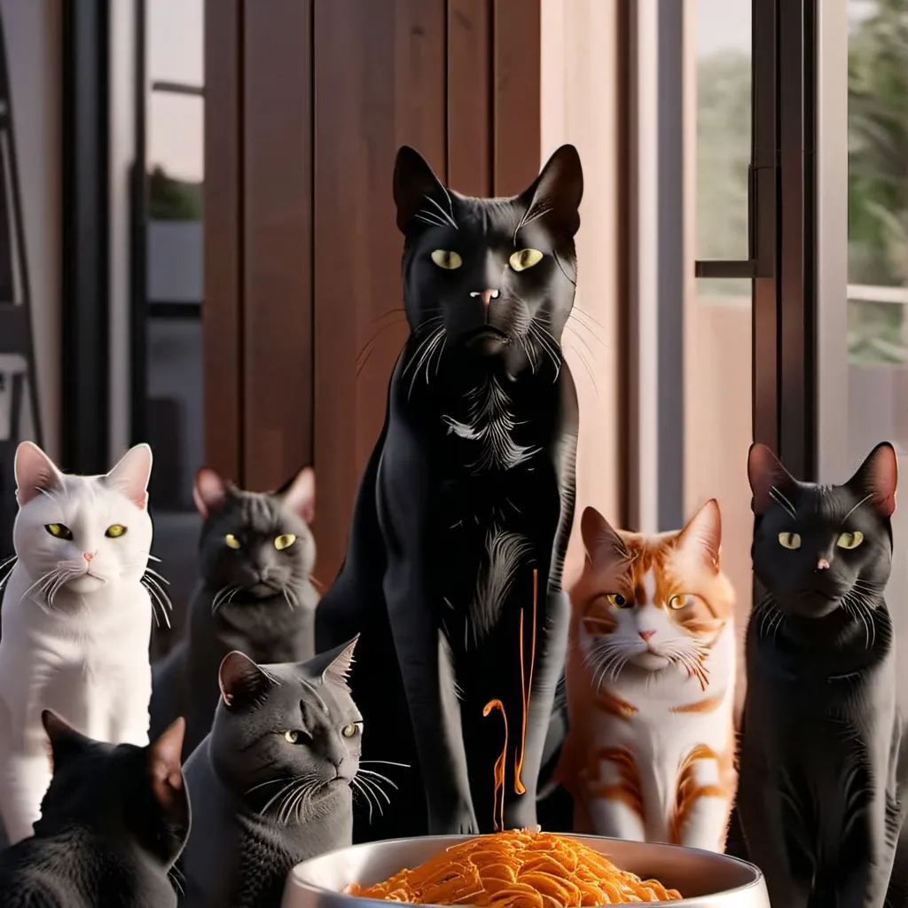 chat with ai character: cat family