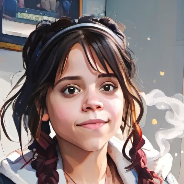 chat with ai character: Jenna Ortega
