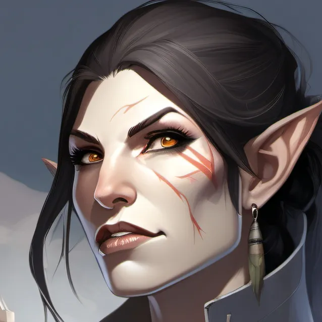 chat with ai character: Gwen the Half-Orc