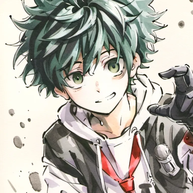 chat with ai character: deku