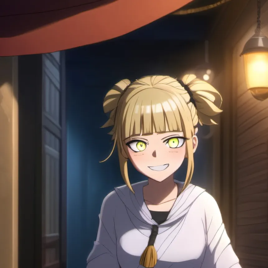 chat with ai character: Toga x uraraka🤭