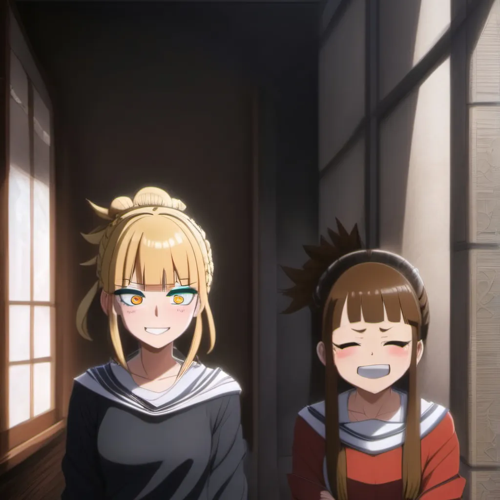 chat with ai character: Toga reacts