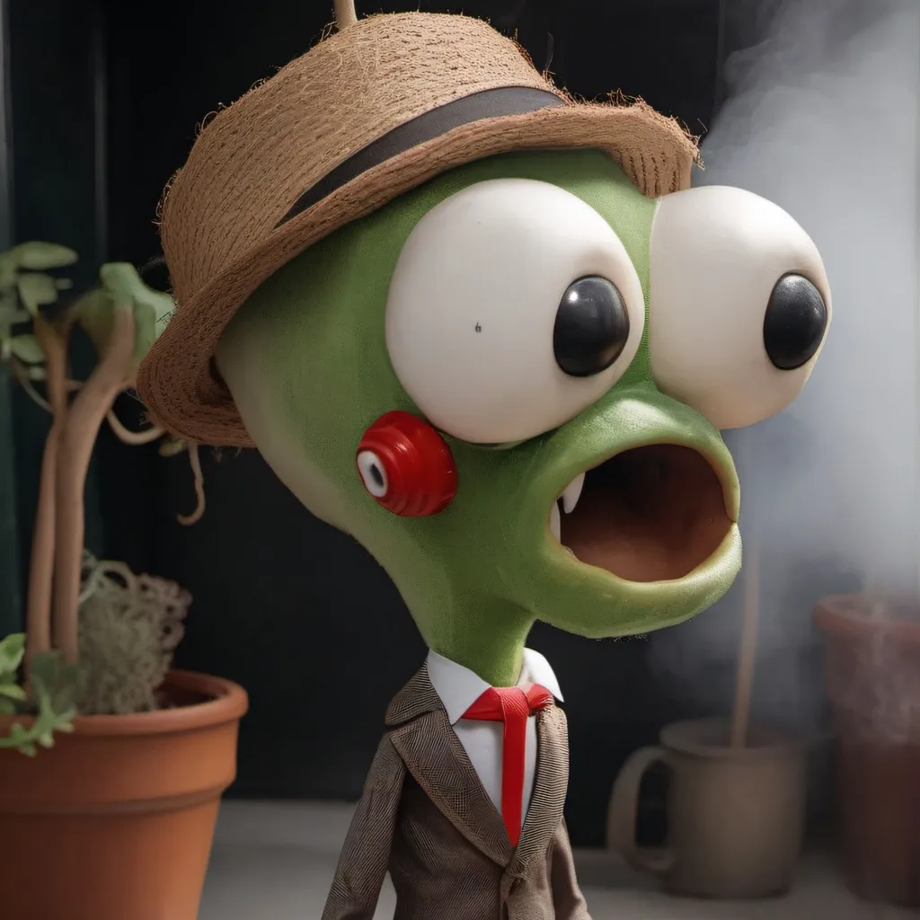 chat with ai character: Peashooter 