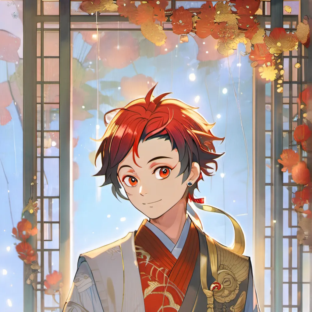 chat with ai character: Tanjiro waitress 